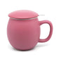 Heather Rose (Matt Glaze) S2 Porcelain Mug & Infuser