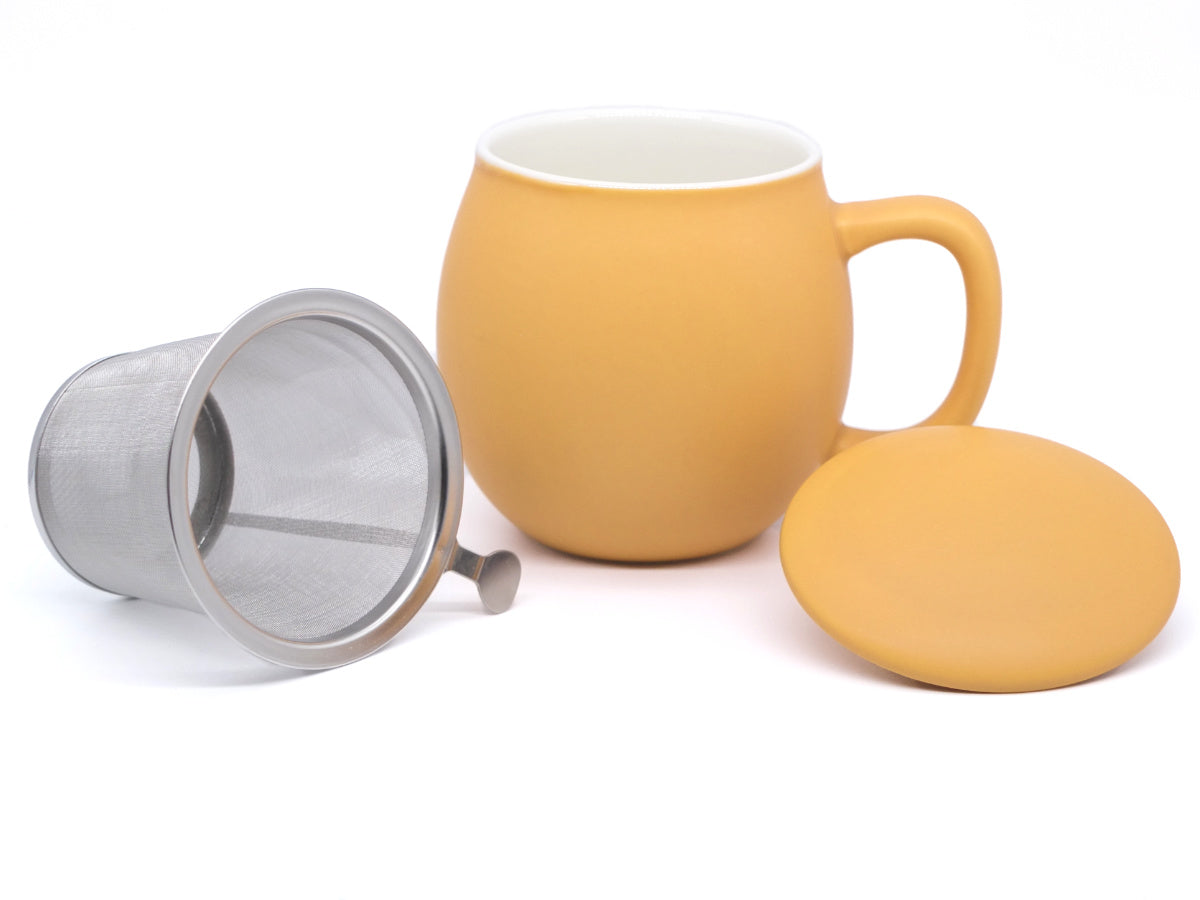 Sahara (Matt Glaze) S2 Porcelain Mug & Infuser