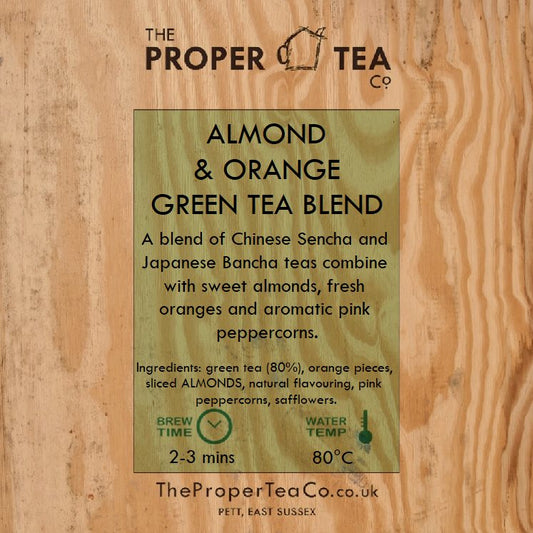 Almond & Orange Green Tea Blend