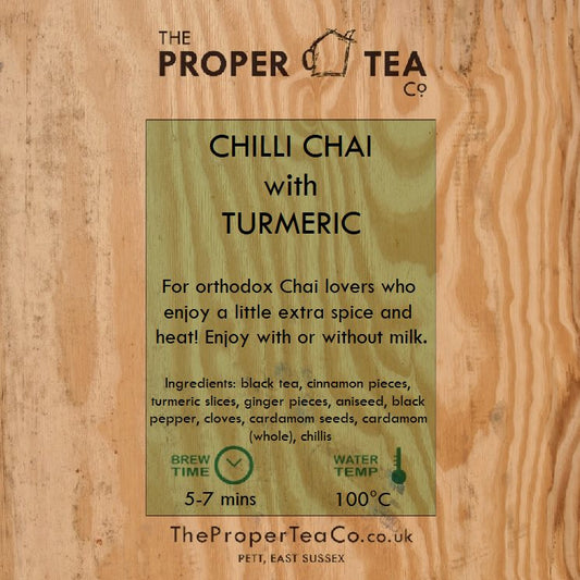 Chilli Chai with Turmeric