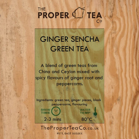 Ginger Sencha Green Tea
