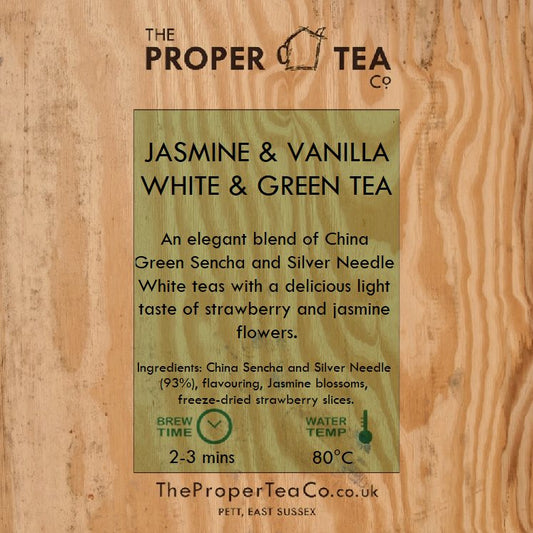 Jasmine & Vanilla White & Green Tea