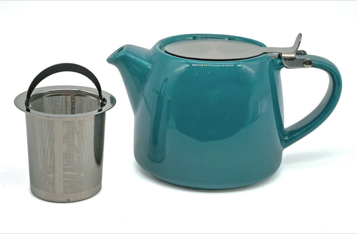 Madrid Deep Teal Teapot