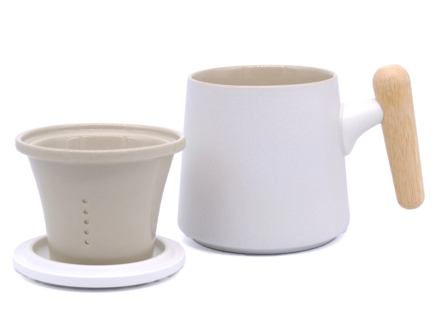 White Oslo Mug & Infuser