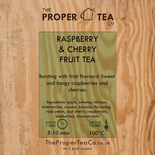 Raspberry & Cherry Flavoured Fruit Tea