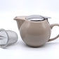 Stone (Satin Glaze) 500ml Porcelain Teapot & Infuser