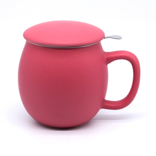 Berry (Matt Glaze) S2 Porcelain Mug & Infuser