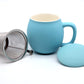 Sky Blue (Matt Glaze) S2 Porcelain Mug & Infuser