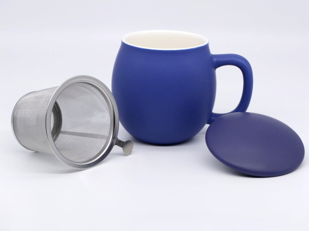 Bluebell (Matt Glaze) S2 Porcelain Mug & Infuser