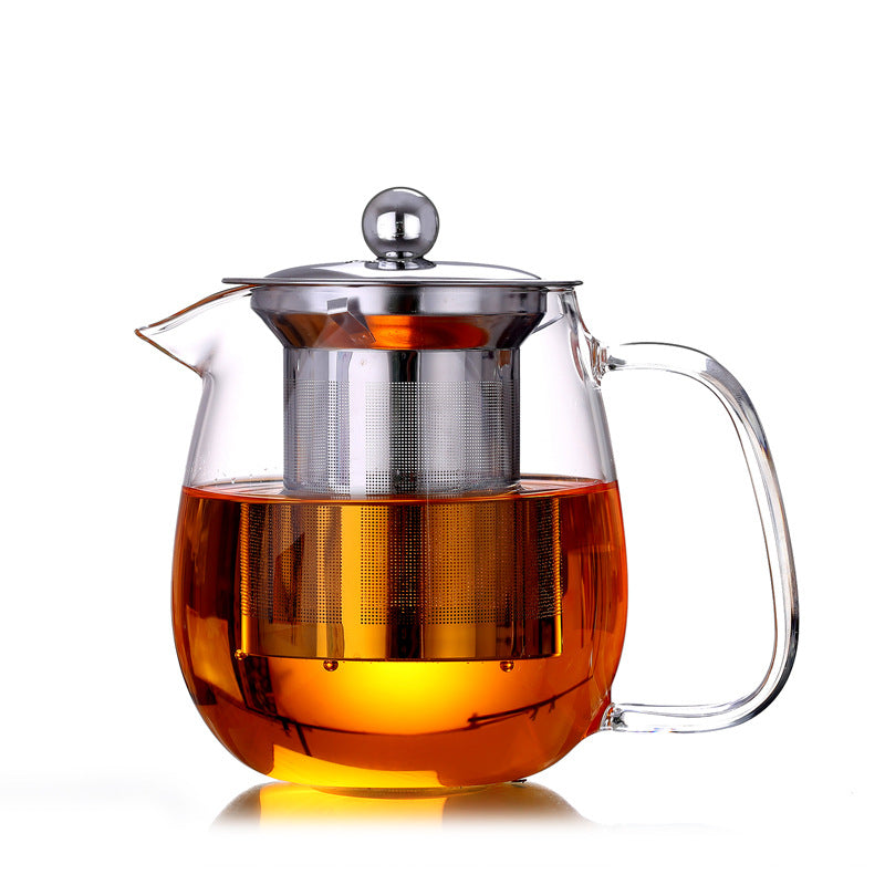 650ml EASY Glass Teapot & Stainless Steel Infuser
