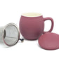 Heather Rose (Matt Glaze) S2 Porcelain Mug & Infuser