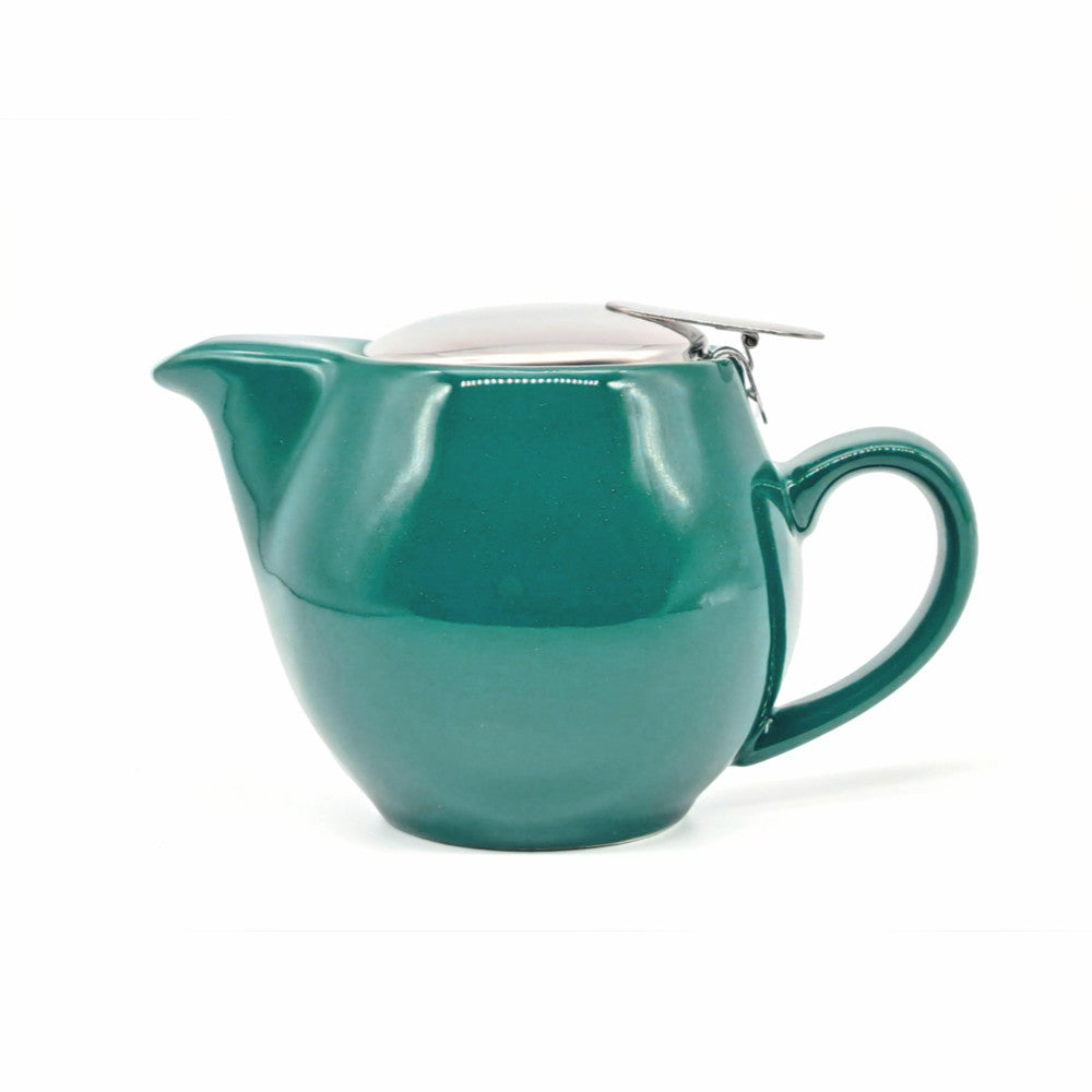 T4one Mallard Green 375ml Porcelain Teapot & Infuser
