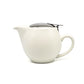 T4one White 375ml Porcelain Teapot & Infuser