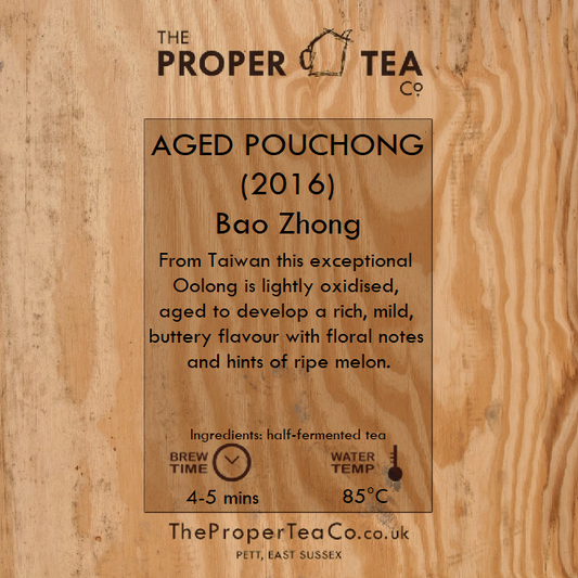 Aged Pouchong Oolong (2016) - Bao Zhong