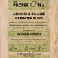 Almond & Orange Green Tea Blend