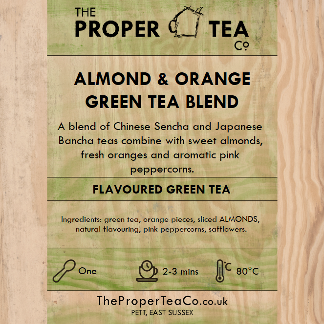 Almond & Orange Green Tea Blend