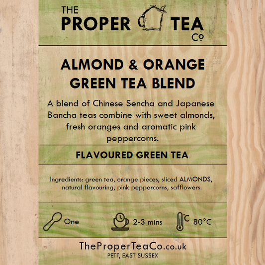 Almond & Orange Green Tea Blend