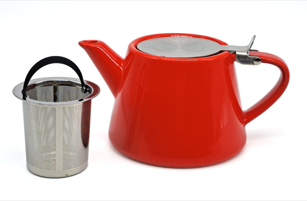 Barcelona Red Teapot