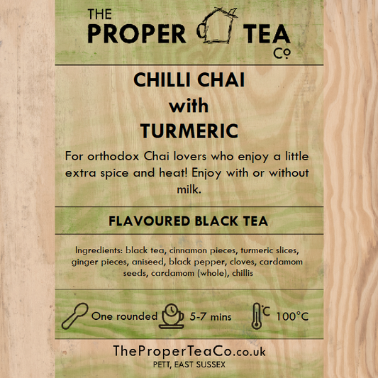 Chilli Chai with Turmeric