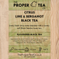 Citrus Lime & Bergamot Black Tea