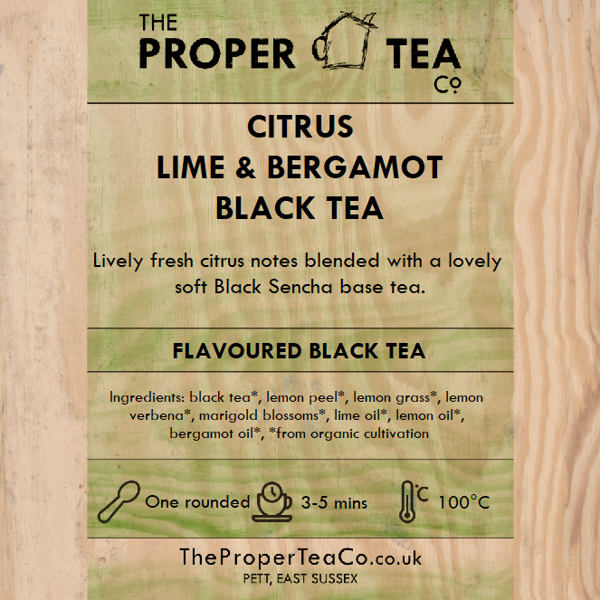 Citrus Lime & Bergamot Black Tea