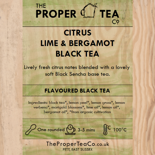 Citrus Lime & Bergamot Black Tea