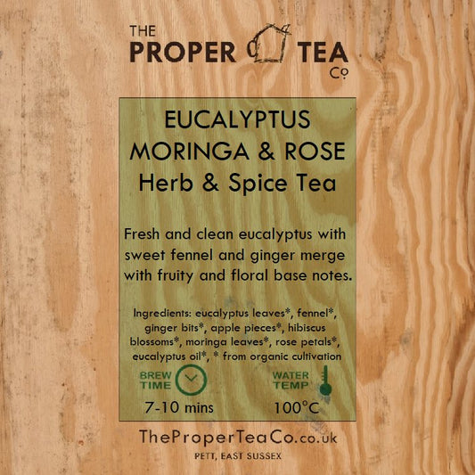 Eucalyptus, Moringa & Rose Herb & Spice Tea