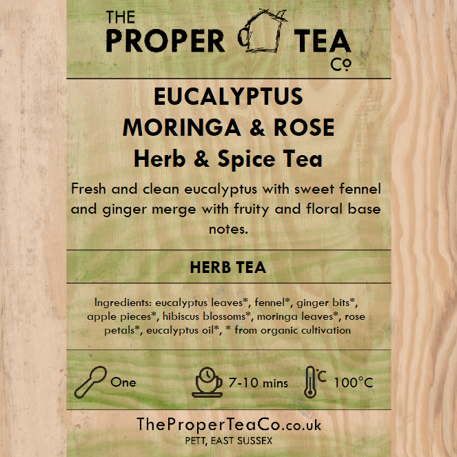 Eucalyptus, Moringa & Rose Herb & Spice Tea