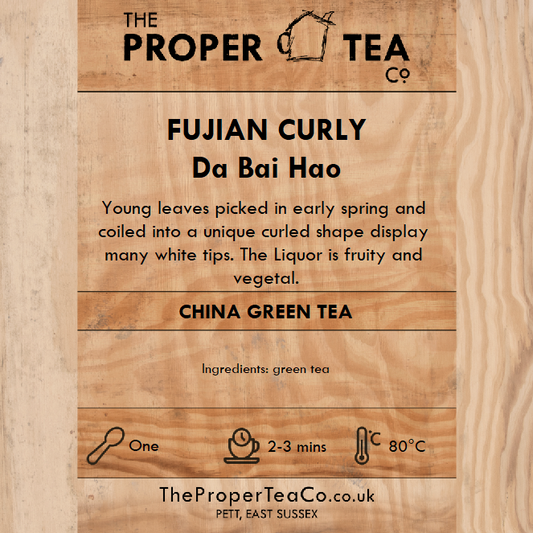 Fujian Curly - Da Bai Hao