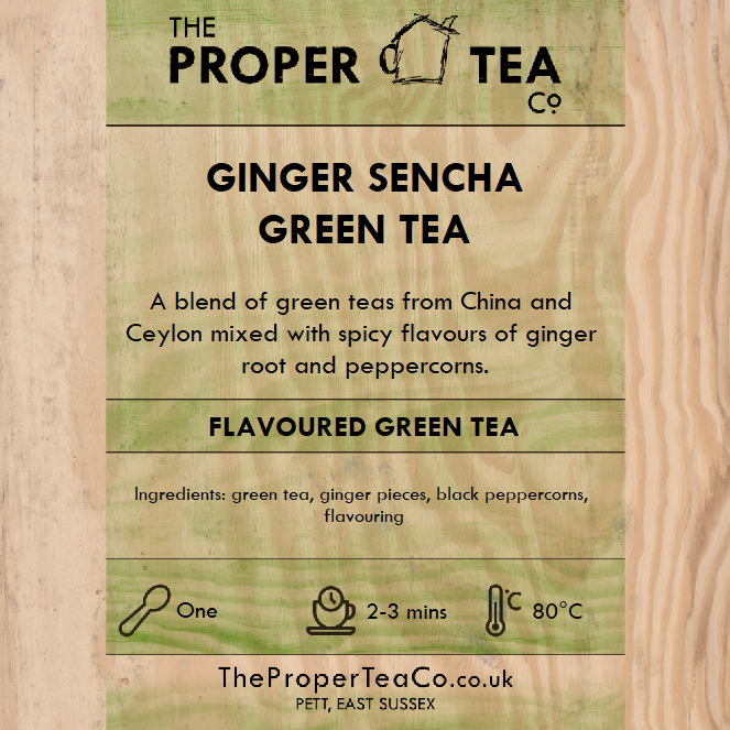 Ginger Sencha Green Tea