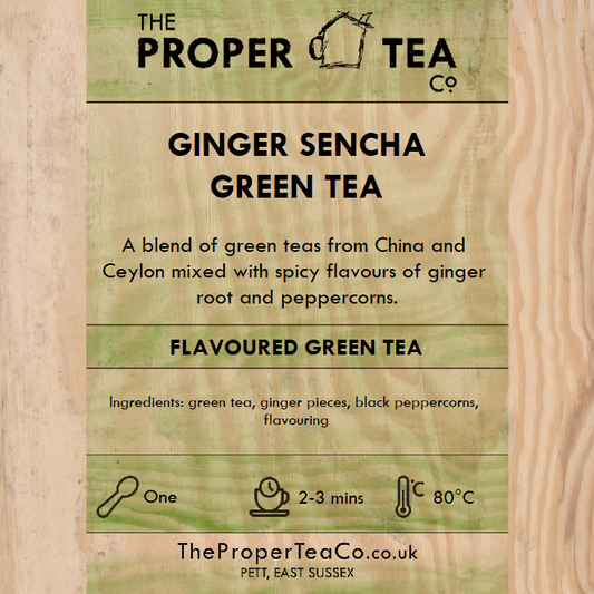 Ginger Sencha Green Tea