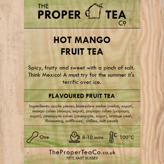 Hot Mango Flavoured Fruit Tea