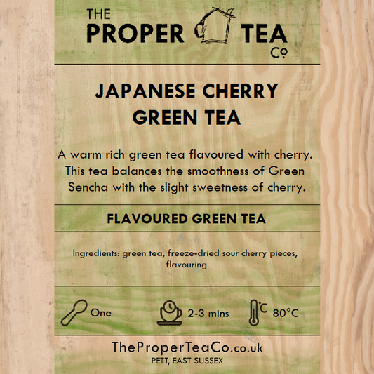 Japanese Cherry Green Tea