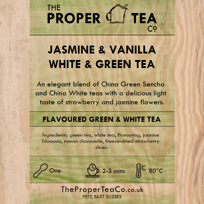 Jasmine & Vanilla White & Green Tea