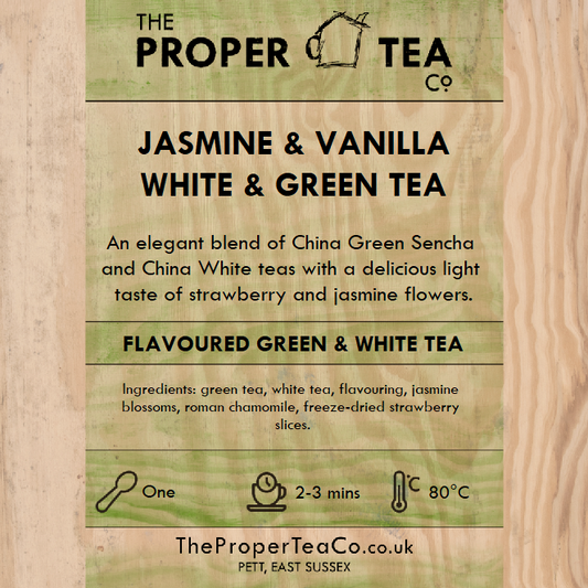 Jasmine & Vanilla White & Green Tea