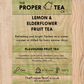 Lemon & Elderflower Flavoured Fruit Tea