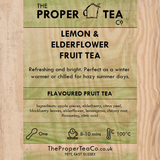Lemon & Elderflower Flavoured Fruit Tea