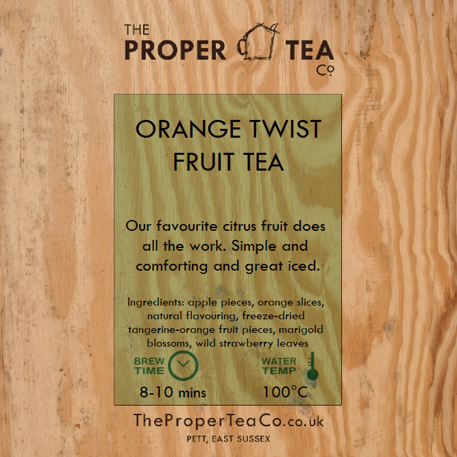 Orange Twist Flavoured Fruit Tea