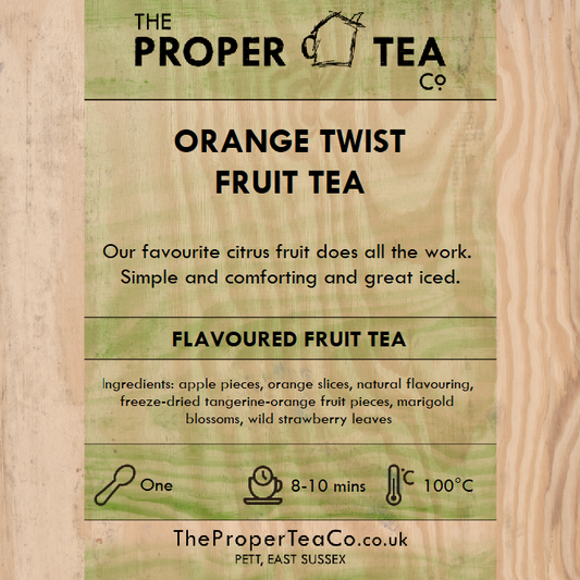 Orange Twist Flavoured Fruit Tea