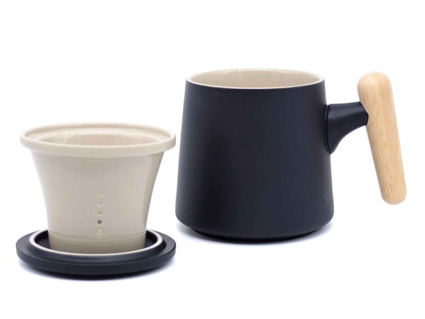 Black Oslo Mug & Infuser