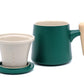Mallard Green Oslo Mug & Infuser