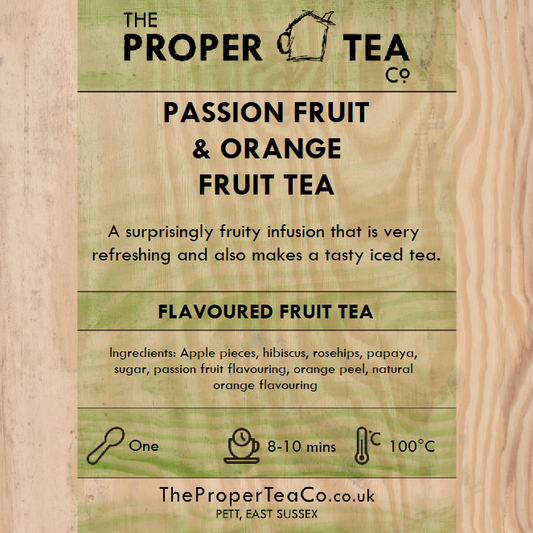Passion Fruit & Orange Flavoured Fruit Tea