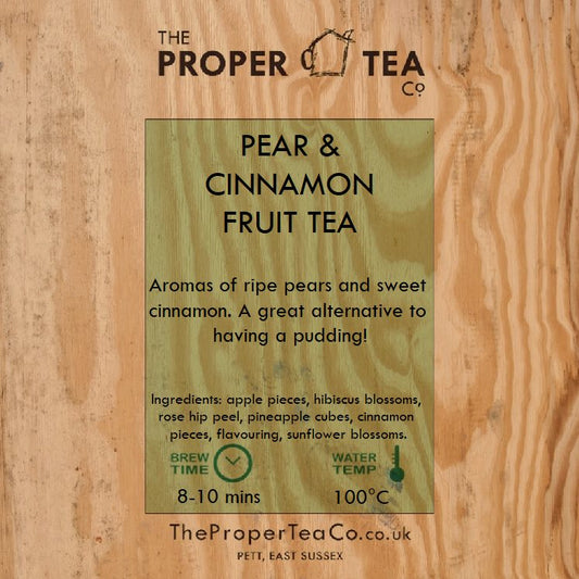 Pear & Cinnamon Flavoured Fruit Tea