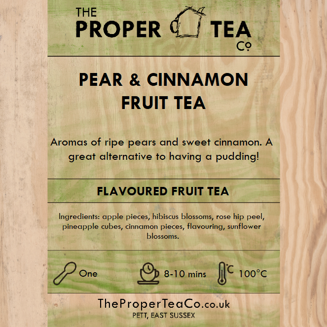 Pear & Cinnamon Flavoured Fruit Tea