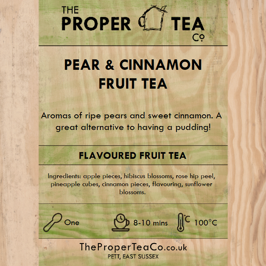 Pear & Cinnamon Flavoured Fruit Tea