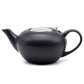 Peggy Teapot & Infuser Matt Black 800ml
