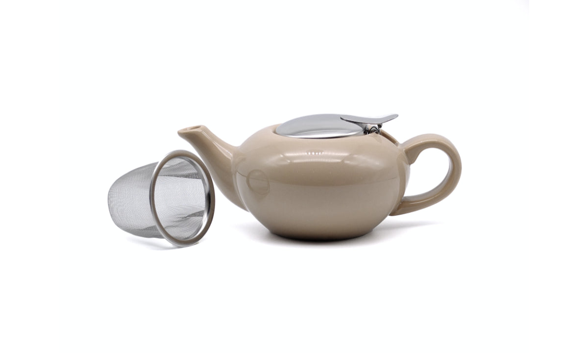 Peggy For One Teapot & Infuser - Stone