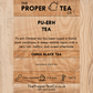 Pu erh Tea