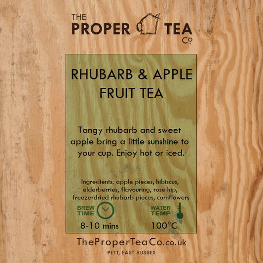 Rhubarb & Apple Flavoured Fruit Tea