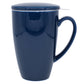 Midnight Riga Tall Porcelain Infuser Mug with Lid (450ml)